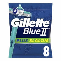 Wilko  Gillette Blue 2 Disposable Mens Razor 8 pack