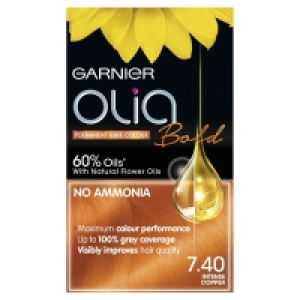 Wilko  Garnier Olia Bold Intense Copper 7.40 Permanent Hair Dye