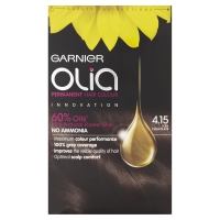 Wilko  Garnier Olia Iced Chocolate Brown 4.15 Permanent Hair Dye