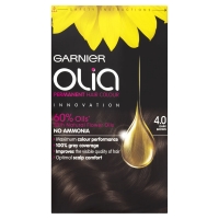 Wilko  Garnier Olia Dark Brown 4.0 Permanent Hair Dye