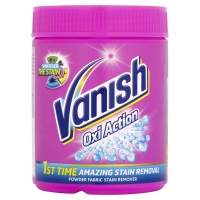 Wilko  Vanish Oxi Action Fabric Stain Remover Pink 470g