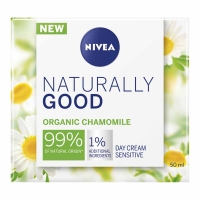 Wilko  Nivea Naturally Good Chamomile Day Cream Sensitive 50ml