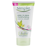 Wilko  Simple Kind To Skin Moisturising Facial Wash 150ml