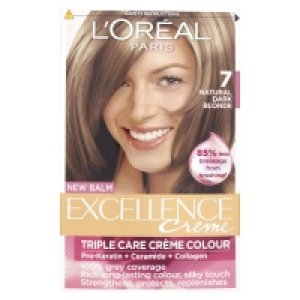 Wilko  LOréal Paris Excellence Creme Dark Blonde 7 Permanent Hair D