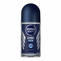 Wilko  Nivea For Men Cool Kick Roll On Deodorant 50ml