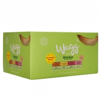 JTF  Wagg Worker Dog Wet Food Mixed 16x390g