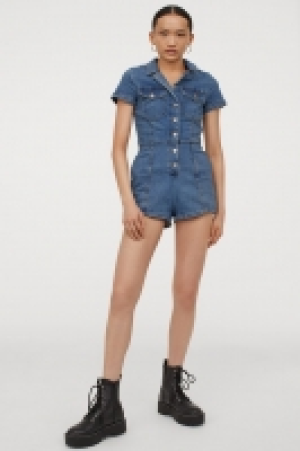Denim playsuit £6.00