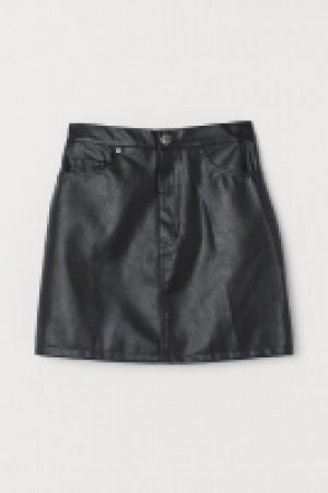 Imitation leather skirt £7.00