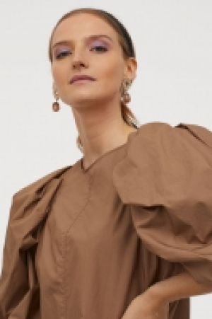 Balloon-sleeved dress £20.00