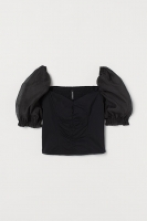 Puff-sleeved top £8.00