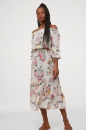 Off-the-shoulder dress £15.00