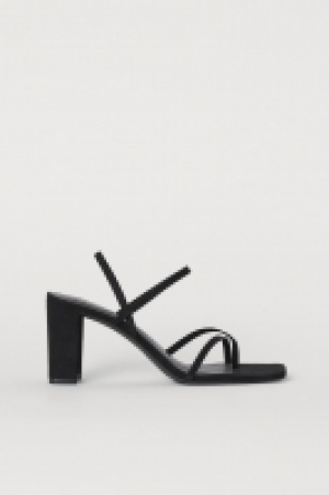 Block-heeled sandals £6.00