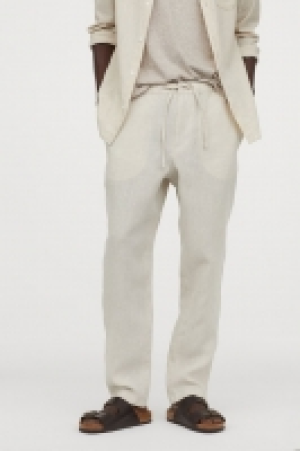 Linen trousers Relaxed Fit £12.00