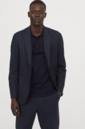 Linen-blend jacket Slim Fit £30.00