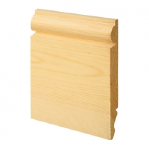 Wickes  Wickes Dual Purpose Torus/Ogee Pine Skirting - 19mm x 167mm 