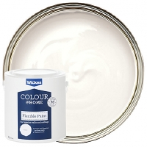 Wickes Flexible Ceiling Emulsion Paint - White 2.5L £19.00