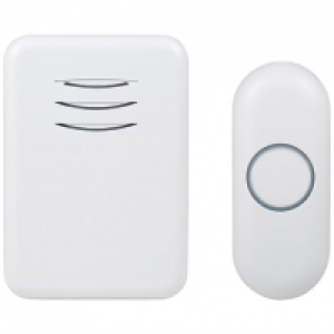 Byron DBY-22312UK 150m Wireless Doorbell with Plug In Chime £15.00