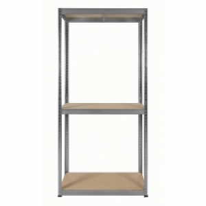 Wickes  Rb Boss Galvanised Shelf Kit 3 Wood Shelves - 1800 x 900 x 3