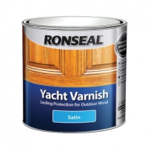 Ronseal Yacht Varnish - Clear Satin 2.5L
