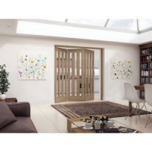 Jeld-Wen York Fully Glazed Oak 3 Lite Internal Bi-Fold 3 Doo £1,200.00