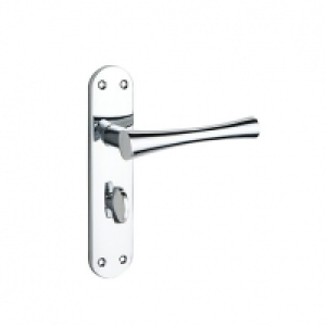 Wickes Bella Bathroom Door Handle - Polished Chrome 1 Pair £21.00