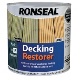Ronseal Decking Restorer 2.5L £34.00