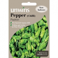 Wickes  Unwins Padron Chilli Pepper Seeds