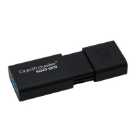 Overclockers Kingston Kingston 128GB DataTraveler 100 G3 USB 3.0 Flash Drive (DT10