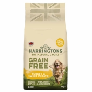 Wilko  Harringtons Grain Free Hypoallergenic Turkey & Sweet Potato 