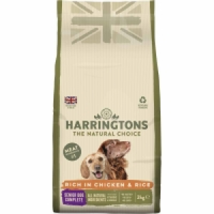 Wilko  Harringtons Chicken and Rice Complete Dry Senior Dog Food 2k