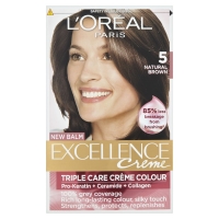 Wilko  LOréal Paris Excellence Creme Natural Brown 5 Permanent Hair