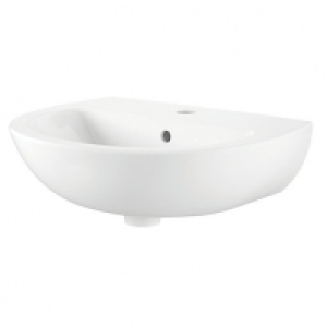 Wickes  Wickes Newport Cloakroom Ceramic Basin - 450mm