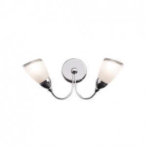 Wickes Abora Polished Chrome Wall Uplight &pound;22.00