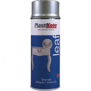 Plastikote Leaf Spray - Silver 400ml £7.50