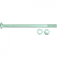 Wickes  Wickes Carriage Bolt Nut & Washer - M10 x 180mm Pack of 2