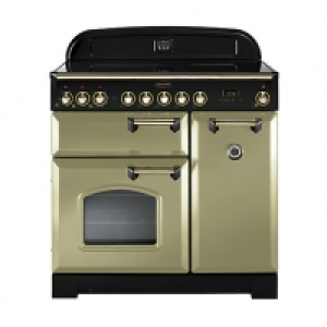 Wickes  Rangemaster Classic Deluxe 90cm Ceramic Range Cooker - Olive