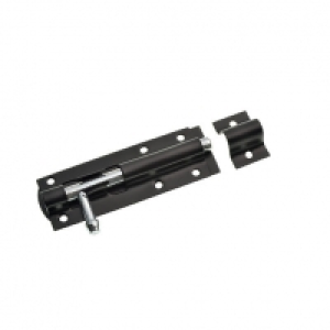 Wickes Tower Bolt - Black 100mm &pound;1.49