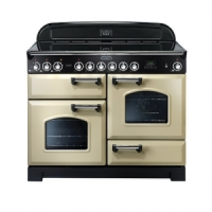 Rangemaster Classic Deluxe 110cm Ceramic Range Cooker - Crea