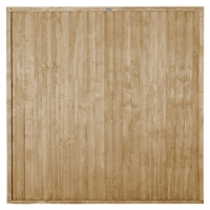 Forest Garden Pressure treated Closeboard Fence Panel - 6x6f