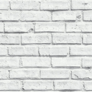 Arthouse White Brick Wallpaper 10.05m x 53cm £10.00