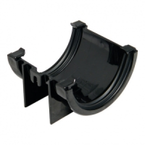 Wickes  FloPlast RUM1B Miniflo Gutter Union Bracket - Black