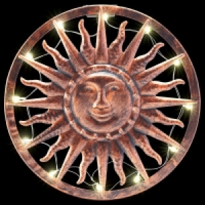 Lifestyle Solar Garden Sun Wall Art