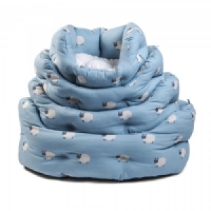 Counting Sheep Oval Dog Bed S