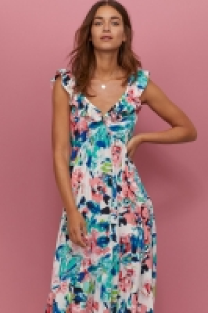Flounce-trimmed dress £25.00