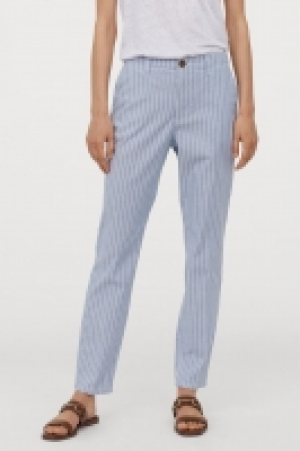 Cotton chinos £12.00