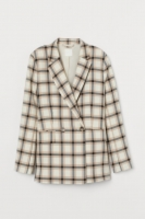 Double-breasted jacket £7.00
