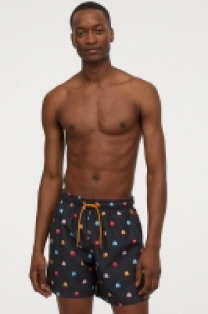 HM  Patterned swim shorts