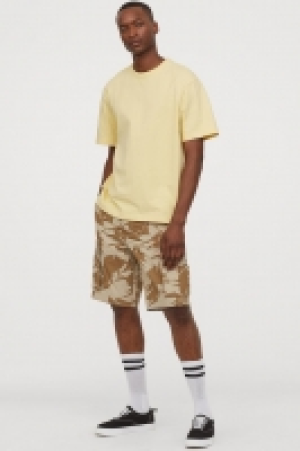 Cotton cargo shorts £9.00