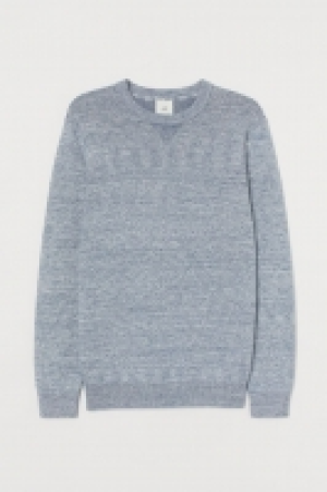 Fine-knit cotton jumper £10.00