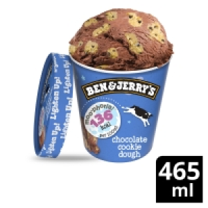 Iceland  Ben & Jerrys Moo-Phoria Chocolate Cookie Dough Light Ice Cr